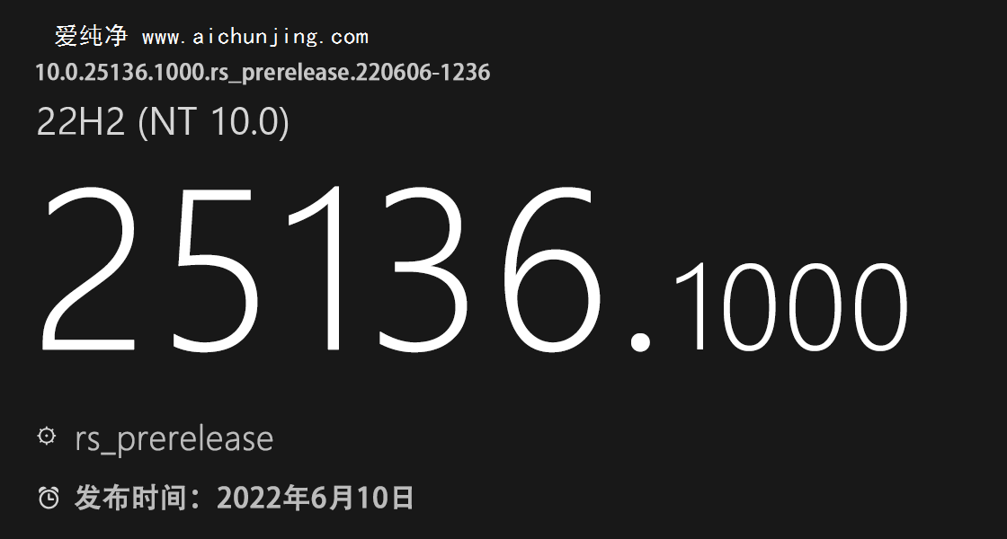 Win11 Build 25136.1000 A[ϵy(tng)l(f)!