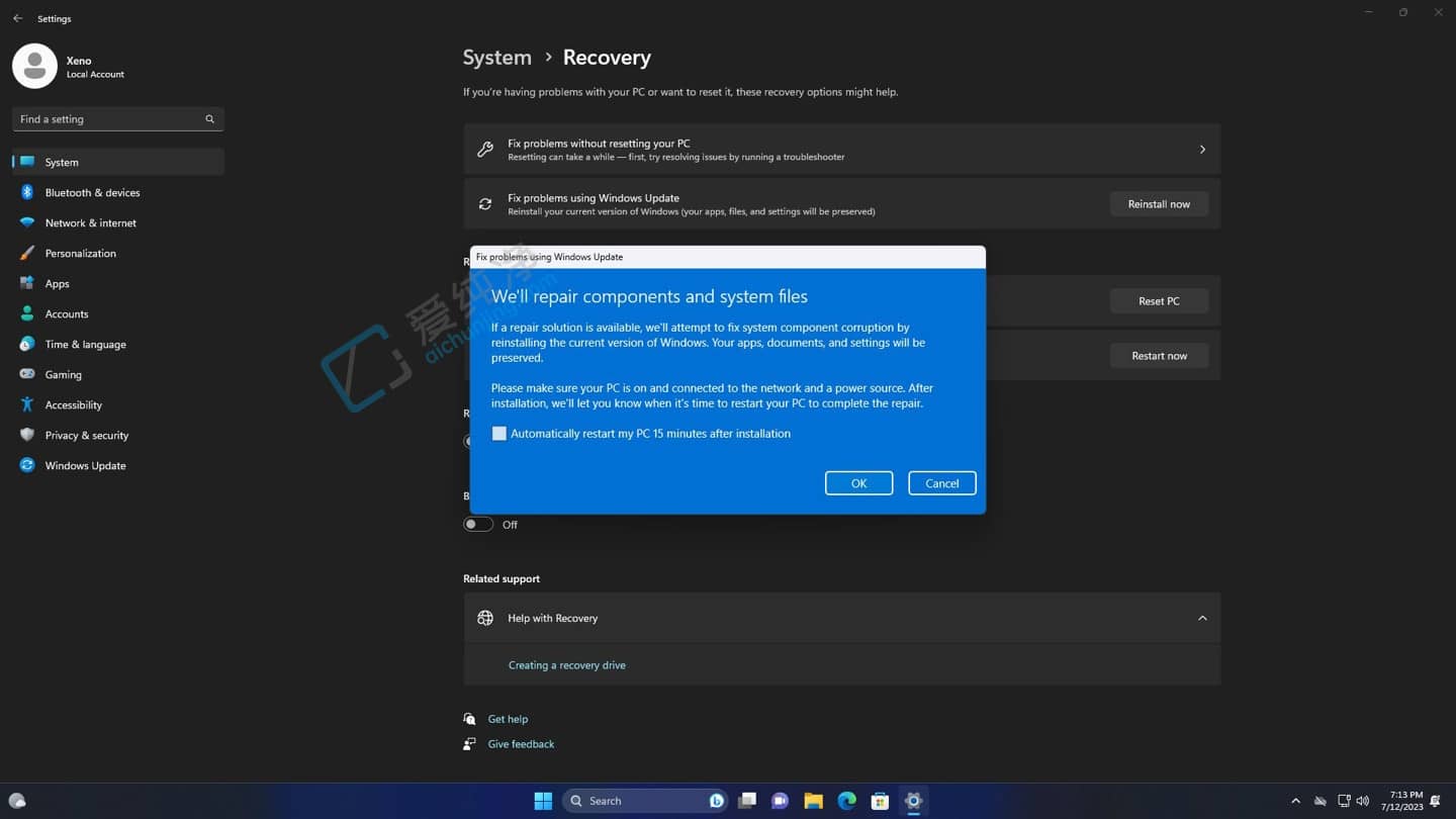 Win11A(y)[[ԣ Windows Update ޏ(f)ϵy(tng)